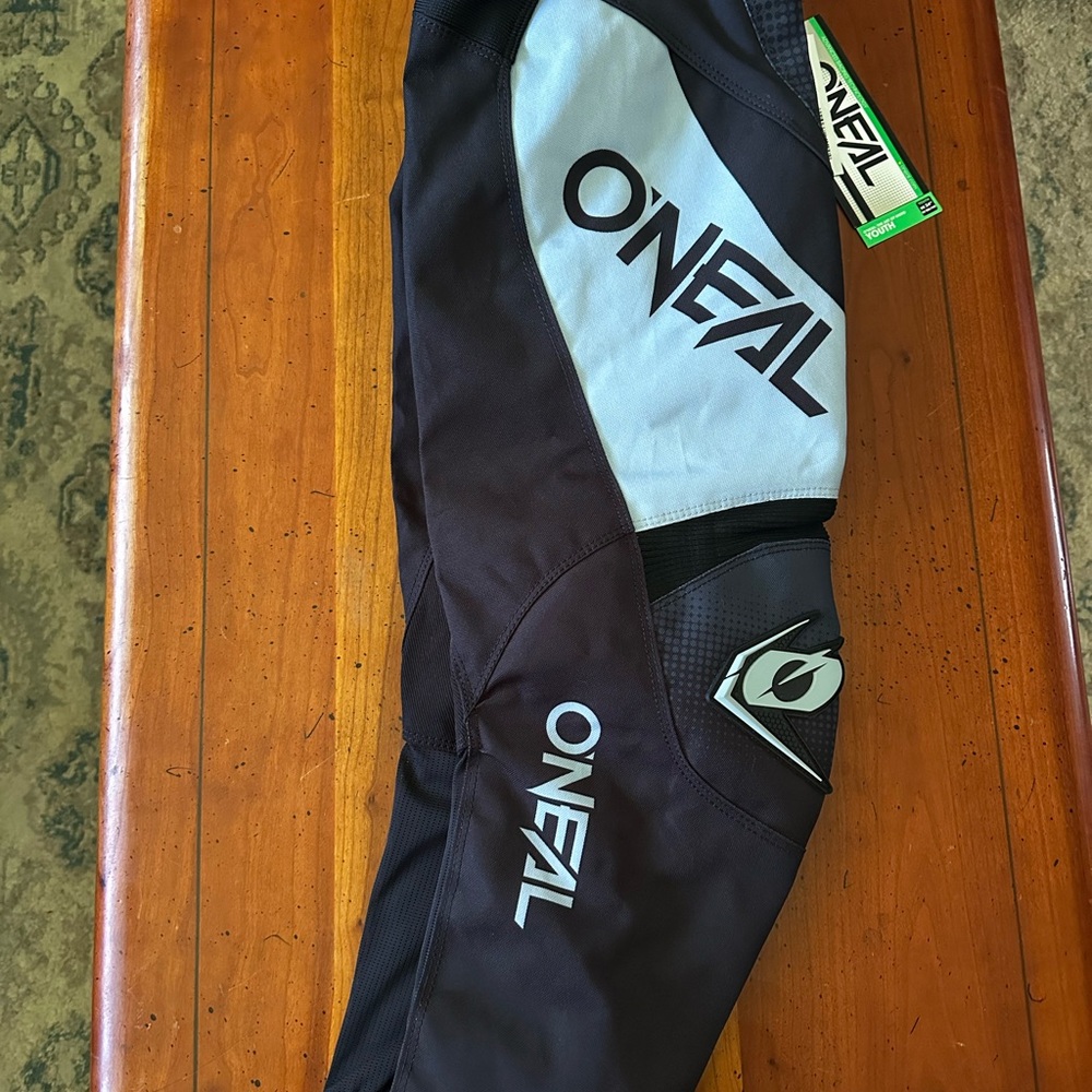 O'Neal Black and Gray Motocross Pants New with Tags Size 24
